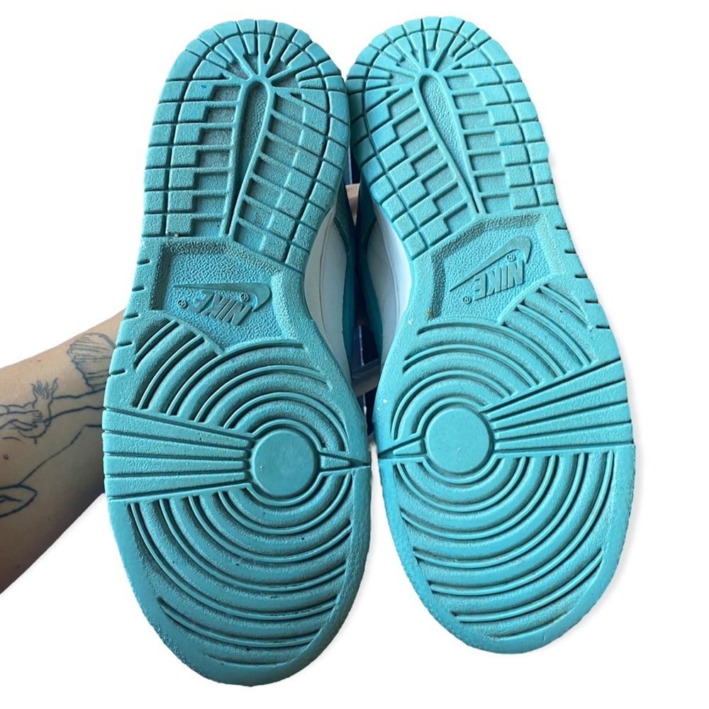 Nike SB Dunk Low High Hare Blue & White Retro OG - Picture 3 of 12